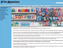 Tablet Screenshot of filoamerica.com